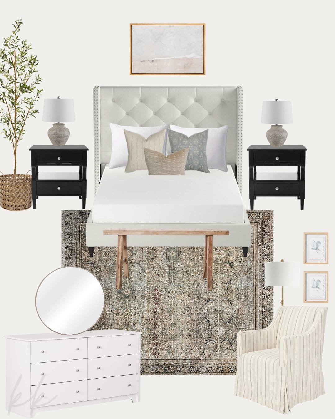 Bedroom Refresh with Safavieh - Kelsey Kooima