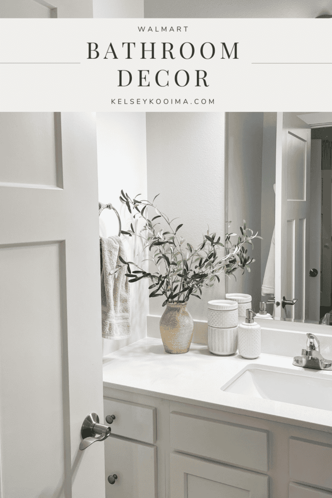 12+ Functional Walmart Bathroom Decor Finds Kelsey Kooima