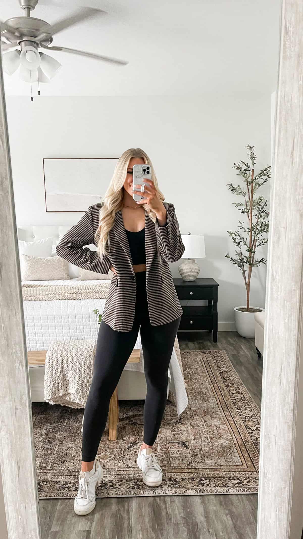casual outfits with a blazer