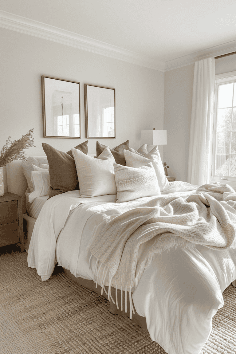 how to layer a bed