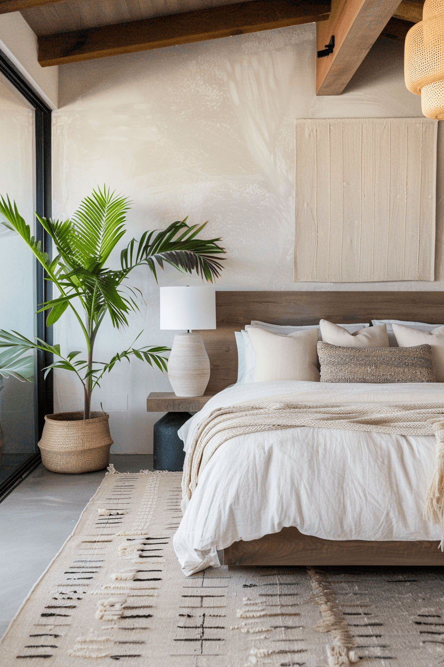 modern organic bedroom decor