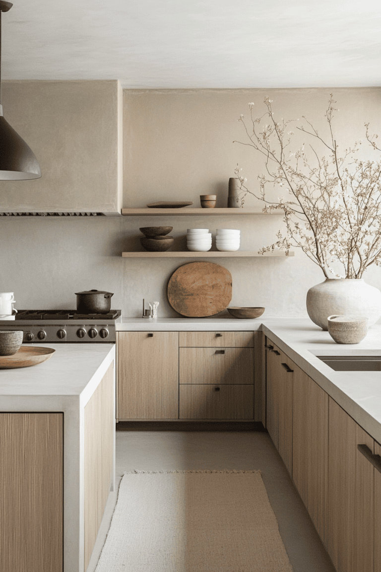 organic modern kitchen